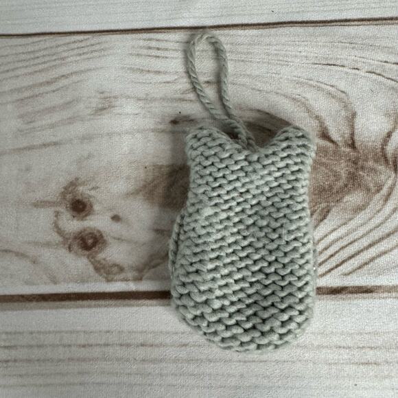 Gray Crochet Owl - 5.5" Long - Picture 2 of 3